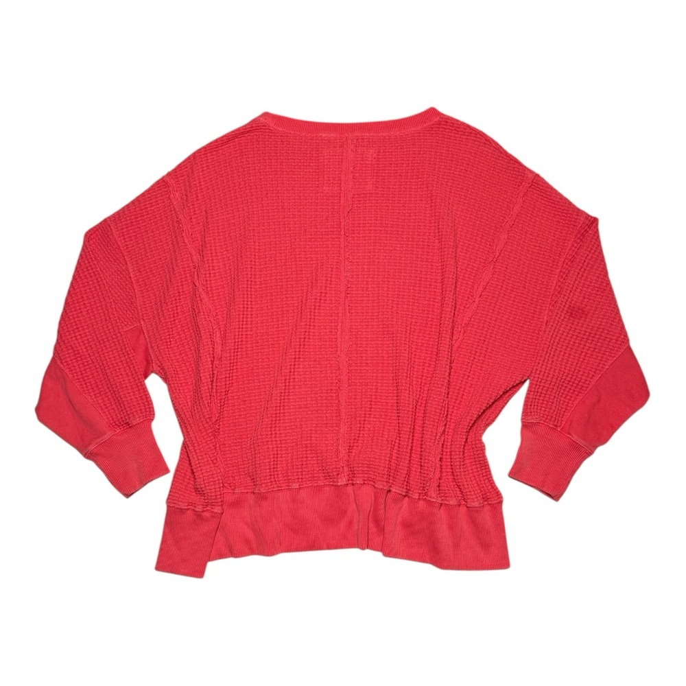 Seriously Lived in by American Eagle Medium Waffle Knit Oversized Sweater - Picture 2 of 4